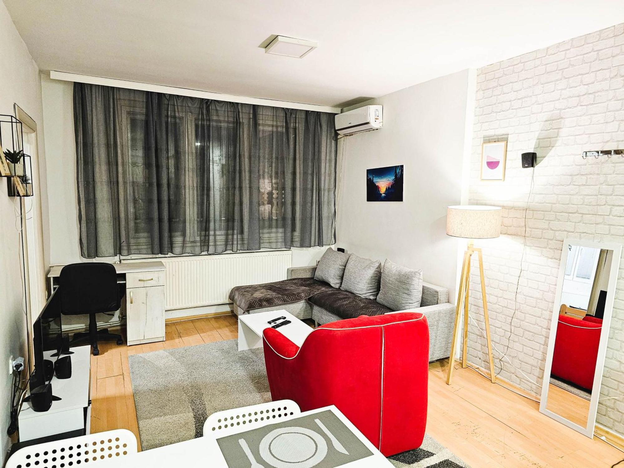 Rooftop Apartment At Mainsquare Skopje Luaran gambar